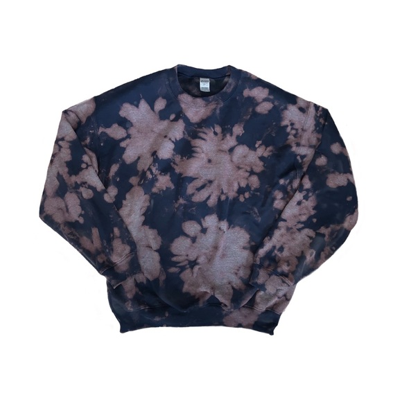 — Sweaters - Oversized Tie Dye Sweatshirt Crewneck